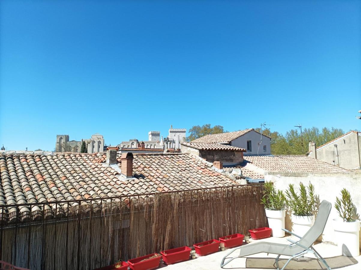 Maison Intra Muros, Terrasses Avec Vue Jaccuzzi Et Garage 亞維農 外观 照片